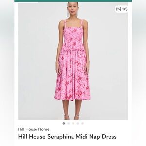 Hill House Pink Floral Seraphina Dress